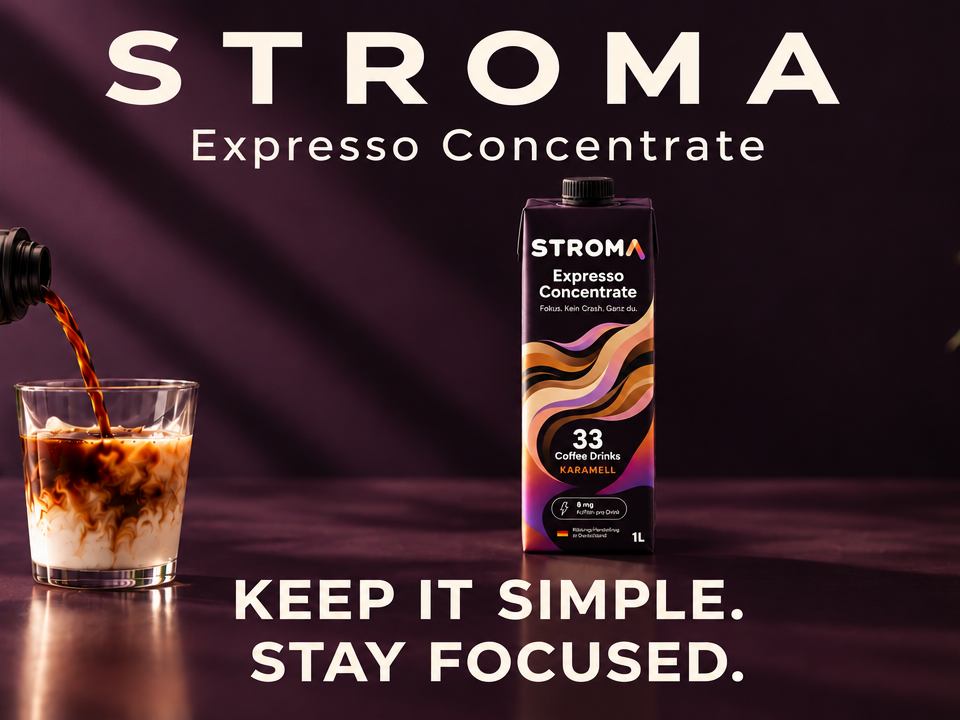 STROMA Coffee Concentrate — Keep it simple. Stay focused.